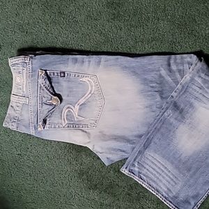 Rock & Republic Mens Blue Jeans Size 40x30